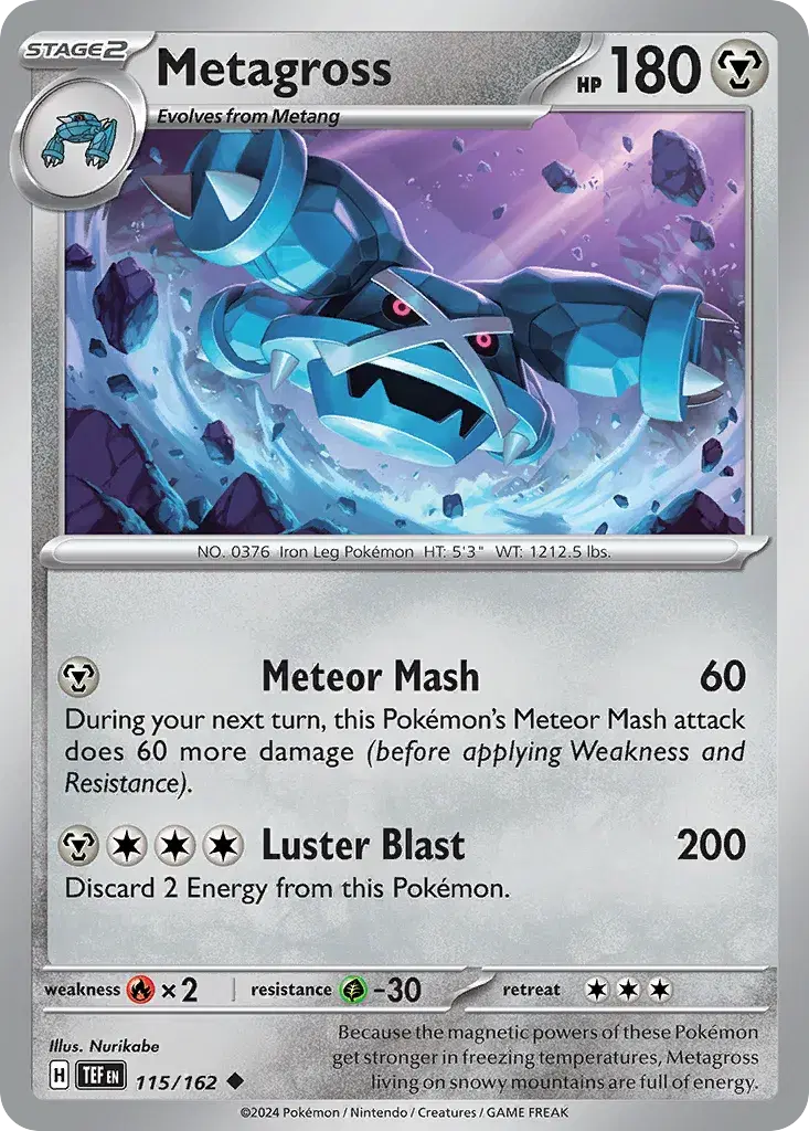 Metagross Temporal Forces 115