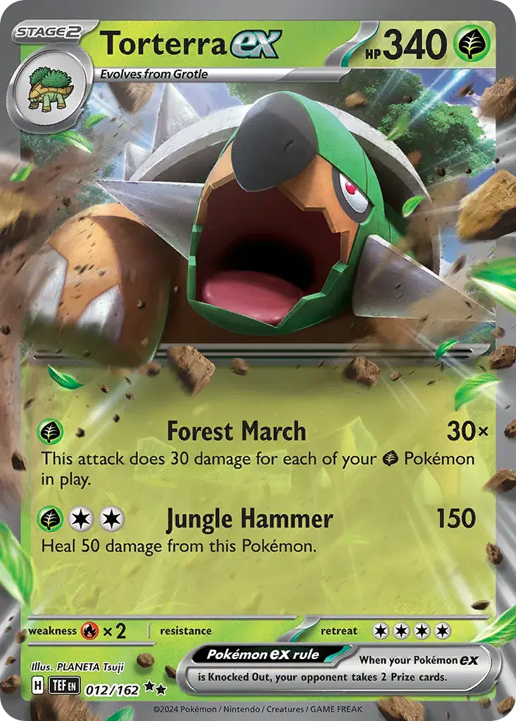Torterra ex Temporal Forces 12