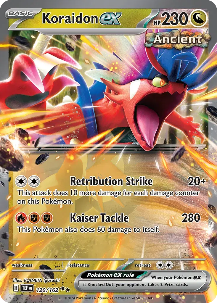 Koraidon ex Temporal Forces 120