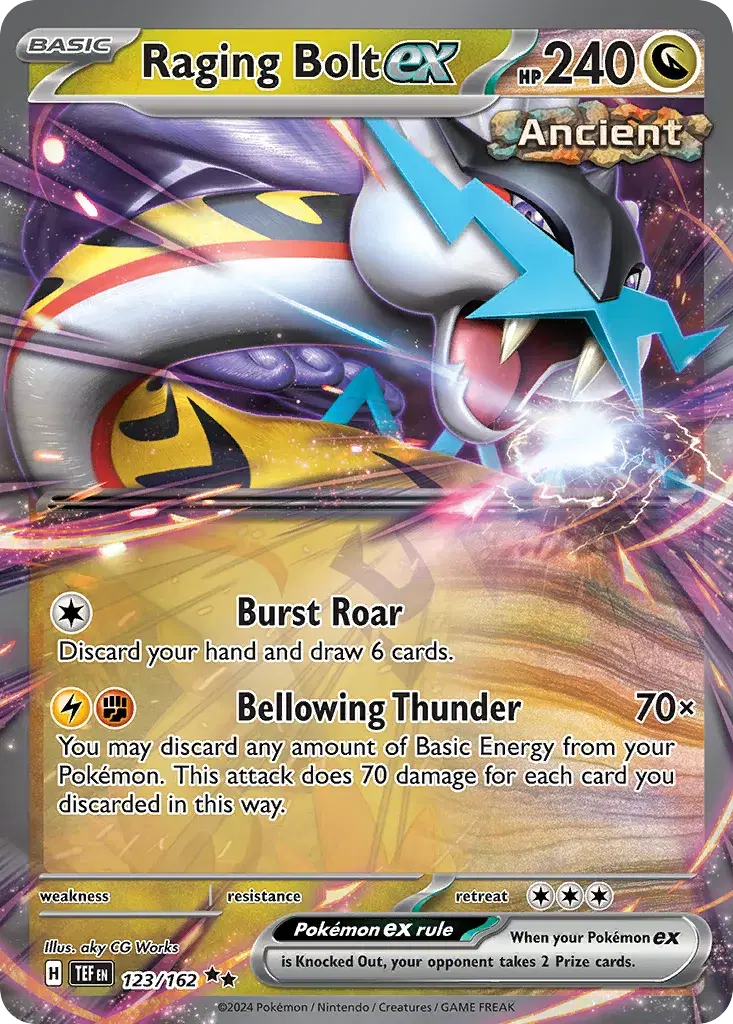 Raging Bolt ex Temporal Forces 123