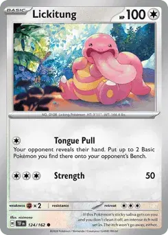 Lickitung Temporal Forces