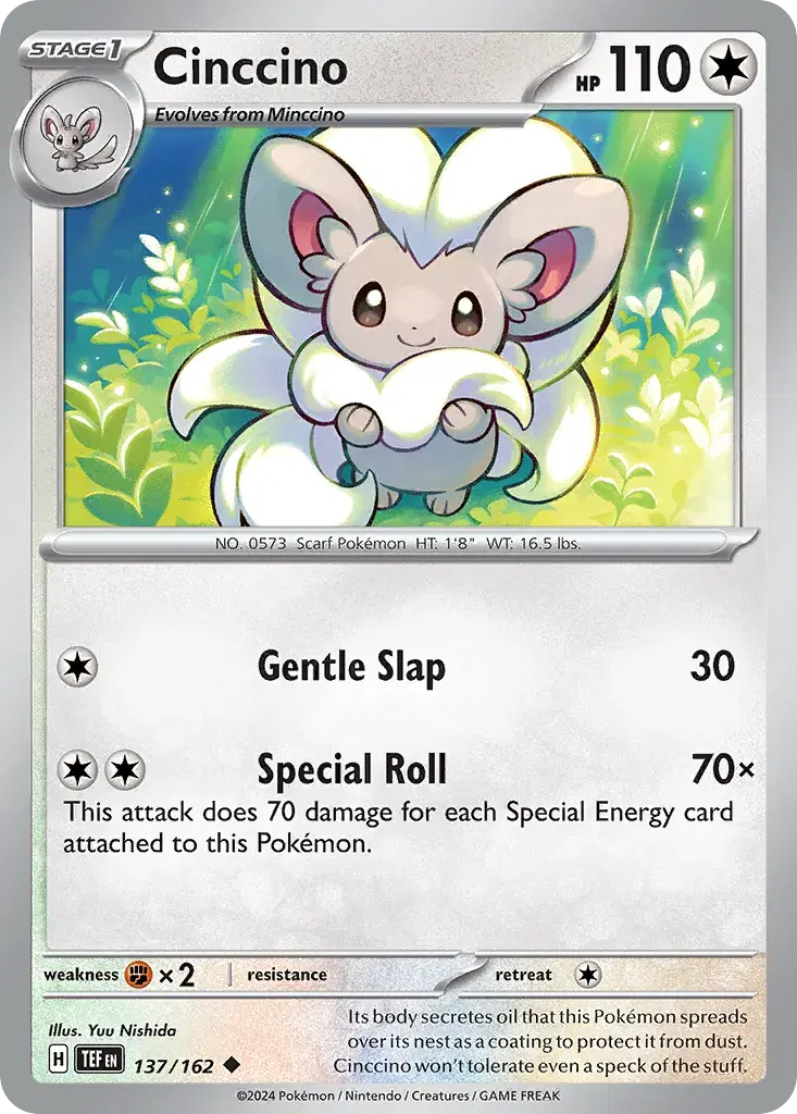 Cinccino Temporal Forces 137