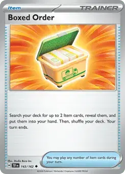 Boxed Order Temporal Forces