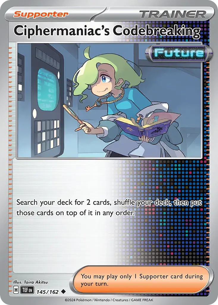 Ciphermaniac's Codebreaking Temporal Forces 145