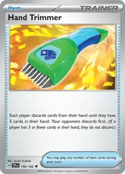 Hand Trimmer Temporal Forces