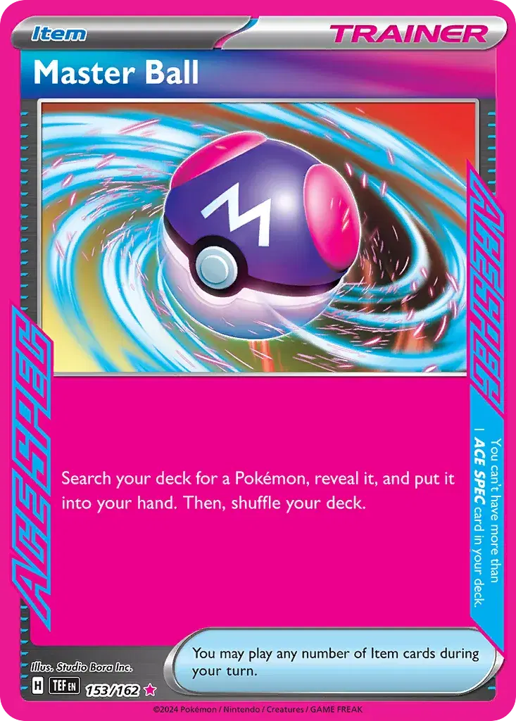 Master Ball Temporal Forces 153