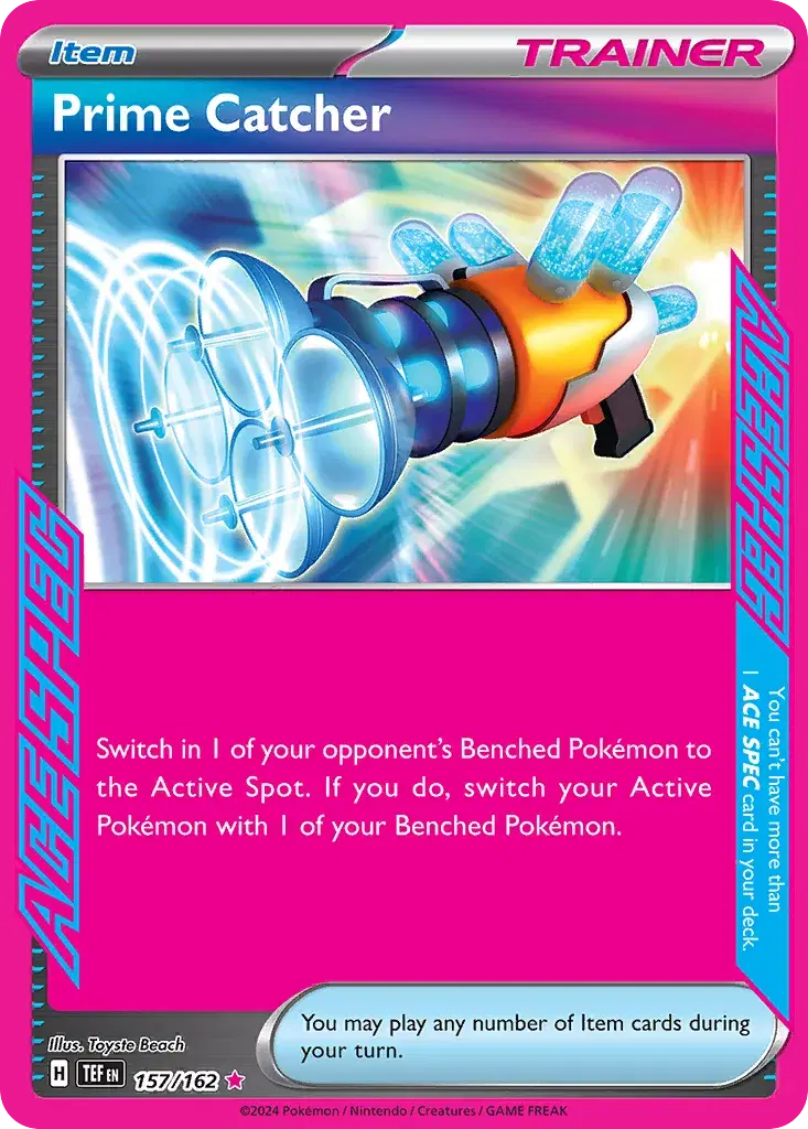 Prime Catcher Temporal Forces 157