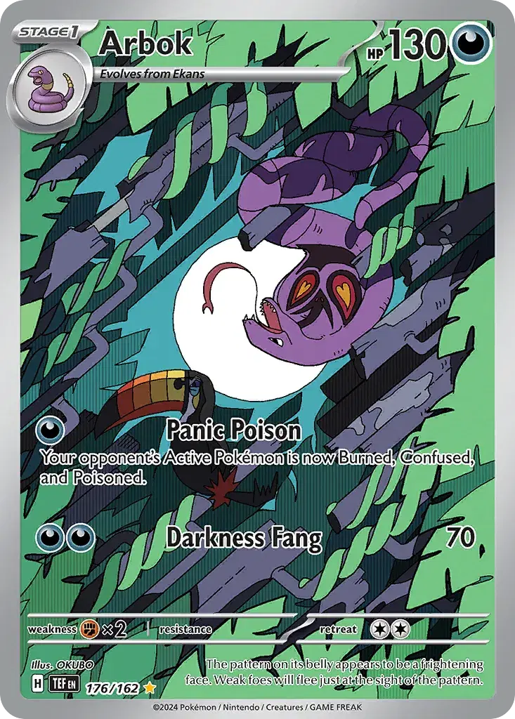 Arbok Temporal Forces 176