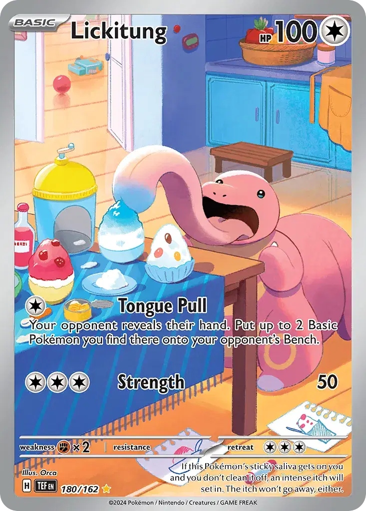 Lickitung Temporal Forces 180