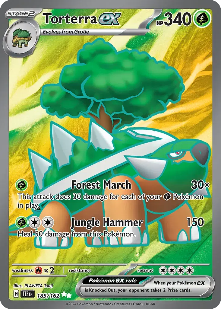 Torterra ex Temporal Forces 185