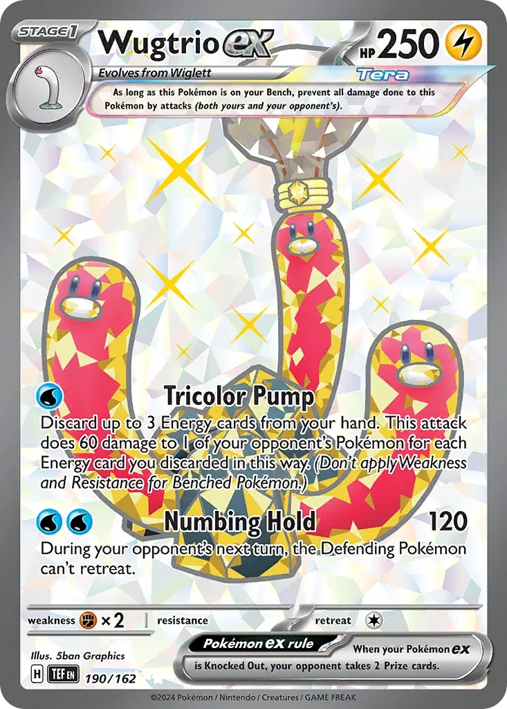 Wugtrio ex Temporal Forces 190