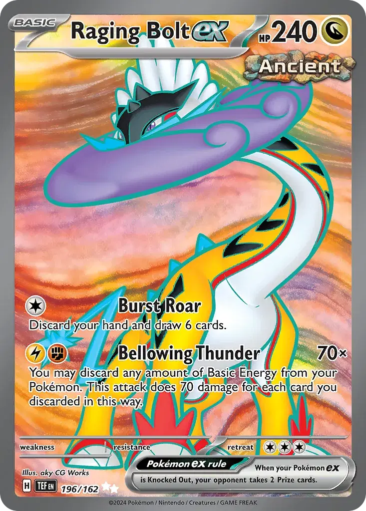 Raging Bolt ex Temporal Forces 196