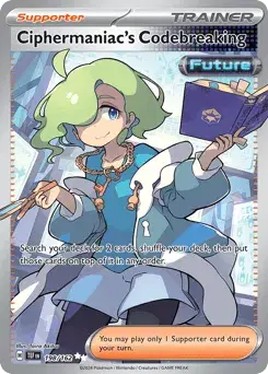 Ciphermaniac's Codebreaking Temporal Forces