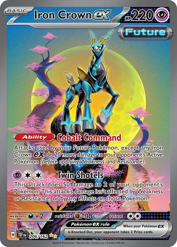 Iron Crown ex Temporal Forces 206