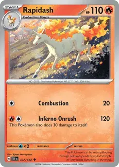 Rapidash Temporal Forces