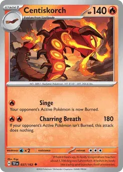 Centiskorch Temporal Forces