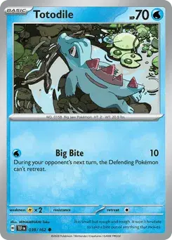 Totodile Temporal Forces
