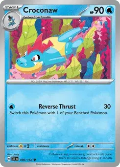 Croconaw Temporal Forces