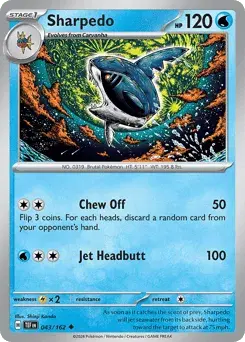 Sharpedo Temporal Forces