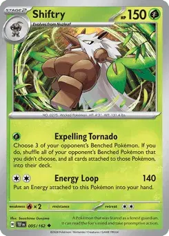 Shiftry Temporal Forces