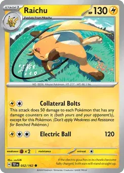 Raichu Temporal Forces