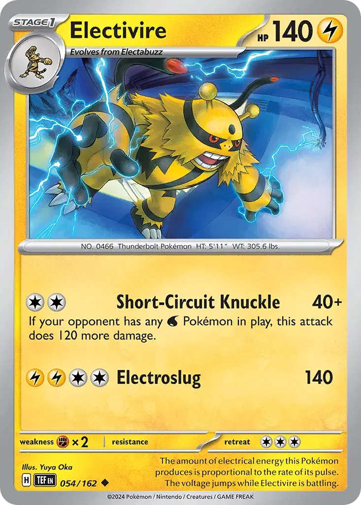 Electivire Temporal Forces 54