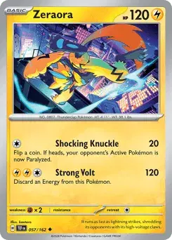 Zeraora Temporal Forces