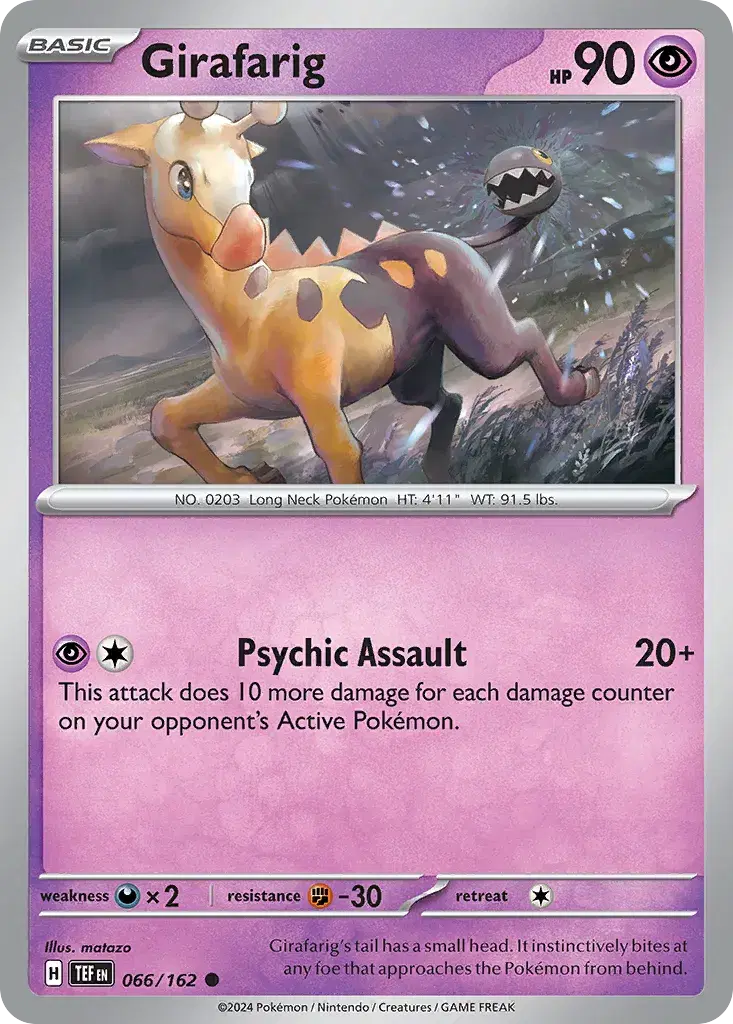 Girafarig Temporal Forces 66