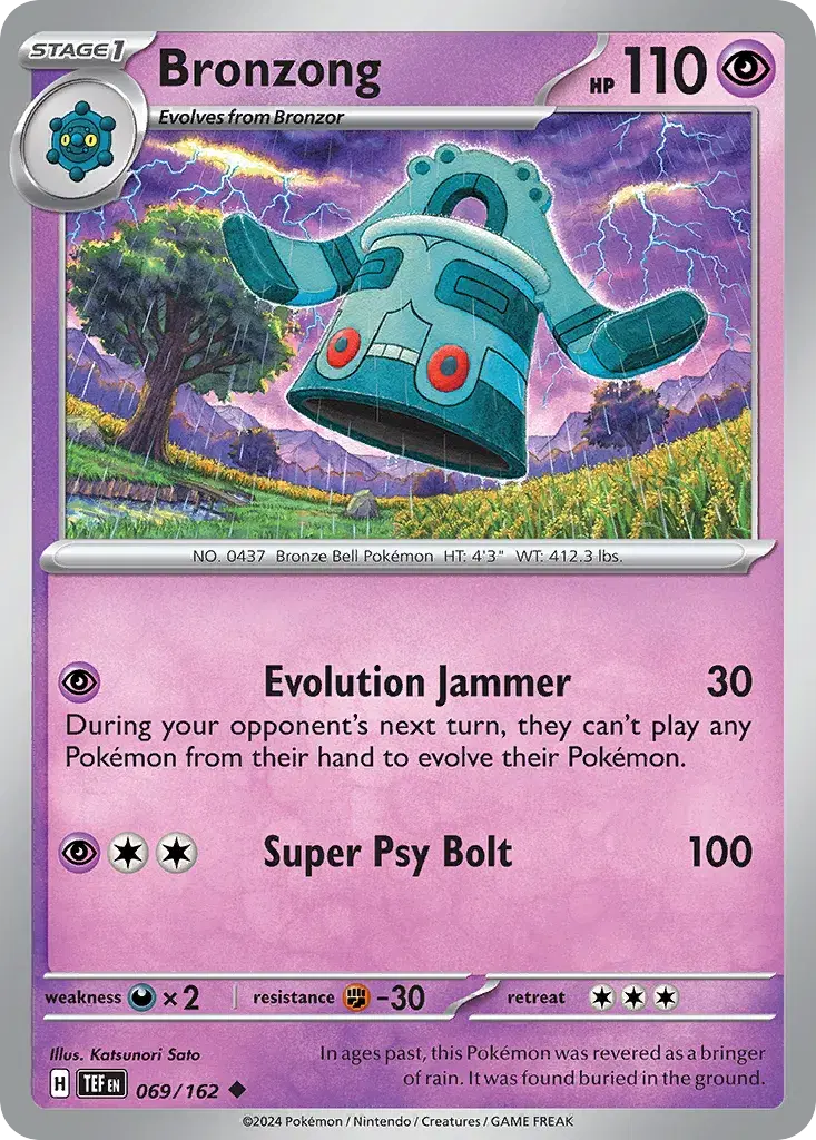 Bronzong Temporal Forces 69