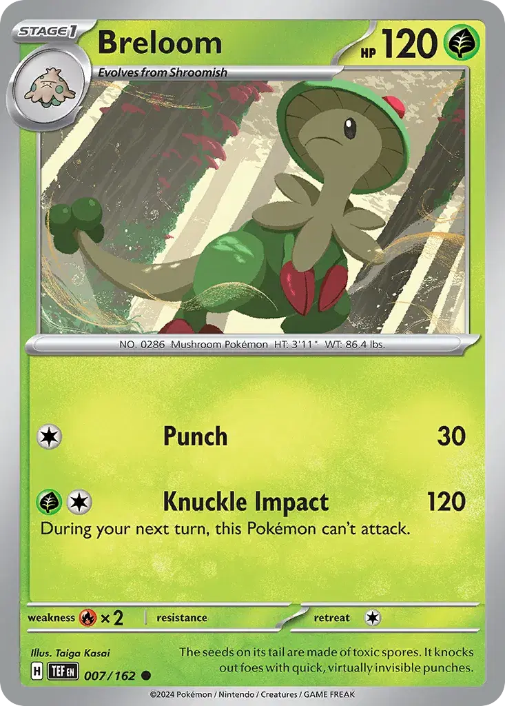 Breloom Temporal Forces 7