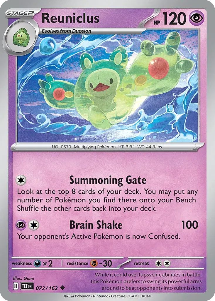 Reuniclus Temporal Forces 72