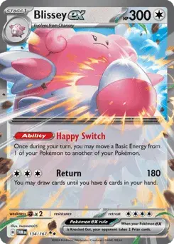 Blissey ex Twilight Masquerade