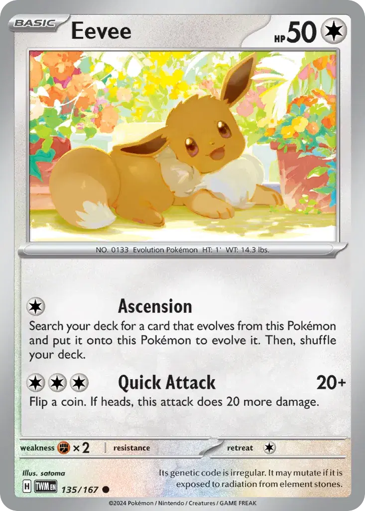 Eevee Twilight Masquerade 135