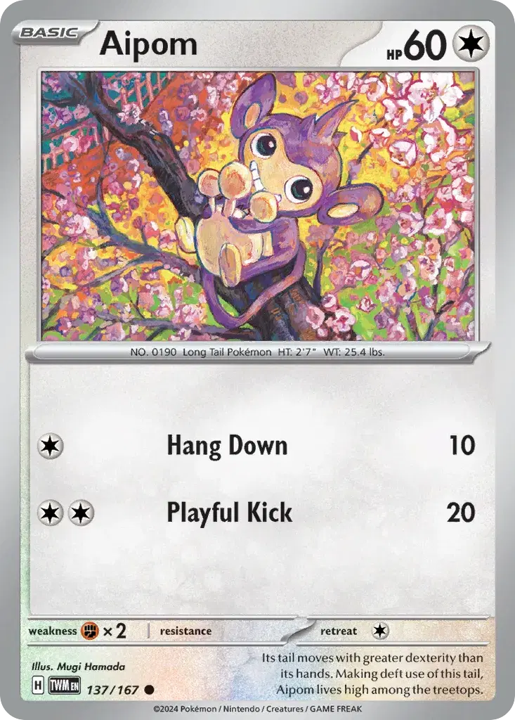 Aipom Twilight Masquerade 137