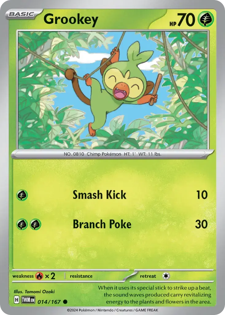 Grookey Twilight Masquerade 14
