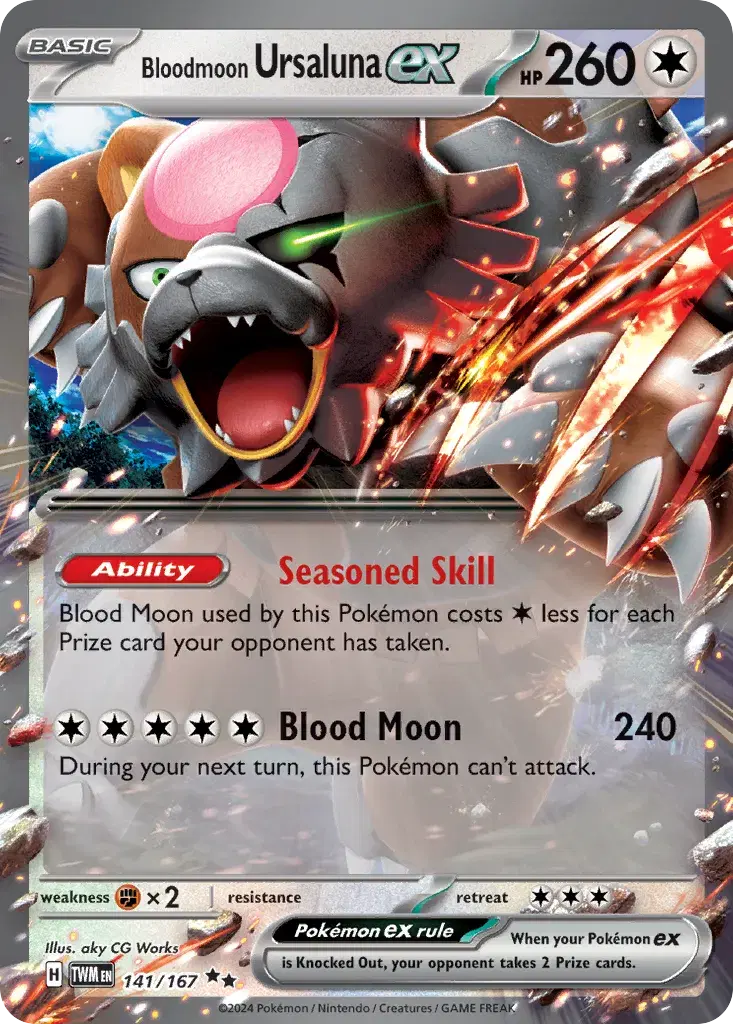 Bloodmoon Ursaluna ex Twilight Masquerade 141