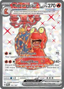 Magcargo ex Twilight Masquerade
