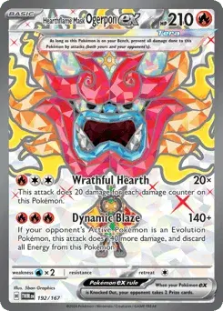 Hearthflame Mask Ogerpon ex Twilight Masquerade