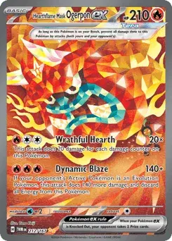 Hearthflame Mask Ogerpon ex Twilight Masquerade