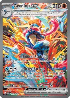 Greninja ex Twilight Masquerade