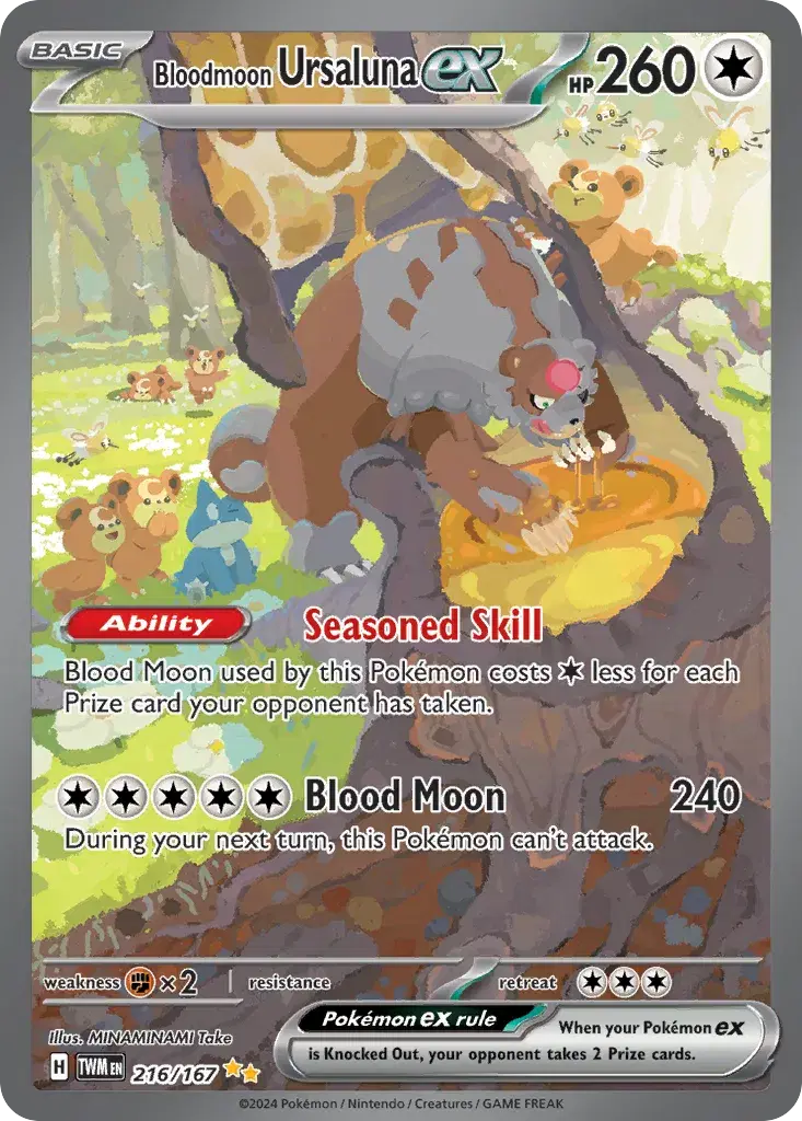 Bloodmoon Ursaluna ex Twilight Masquerade 216