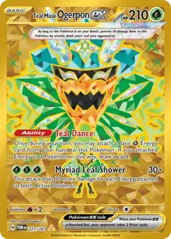 Teal Mask Ogerpon ex Twilight Masquerade