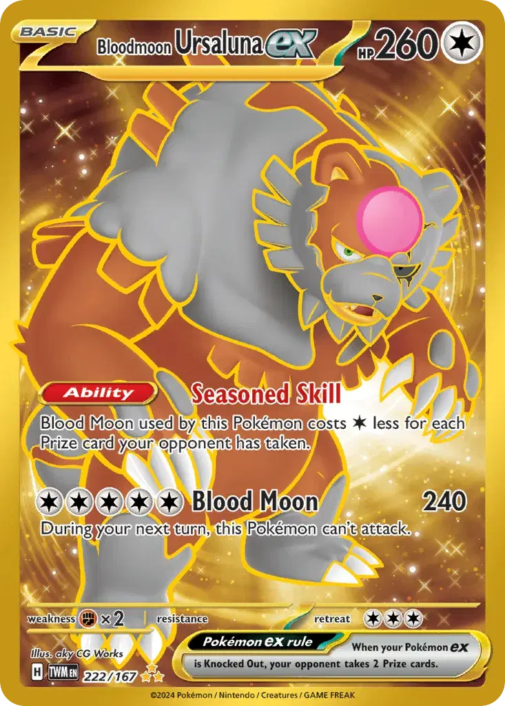 Bloodmoon Ursaluna ex Twilight Masquerade 222