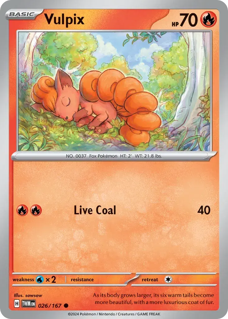 Vulpix Twilight Masquerade 26