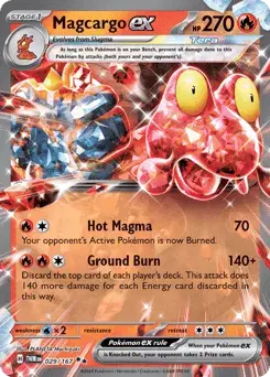 Magcargo ex Twilight Masquerade