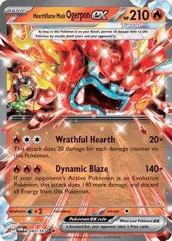 Hearthflame Mask Ogerpon ex Twilight Masquerade