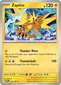 Zapdos Twilight Masquerade