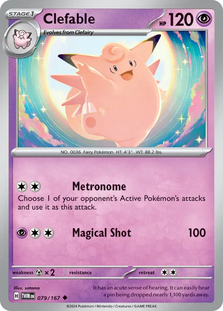 Clefable Twilight Masquerade 79