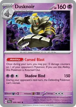 Dusknoir Shrouded Fable