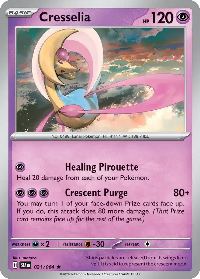 Cresselia Shrouded Fable 21
